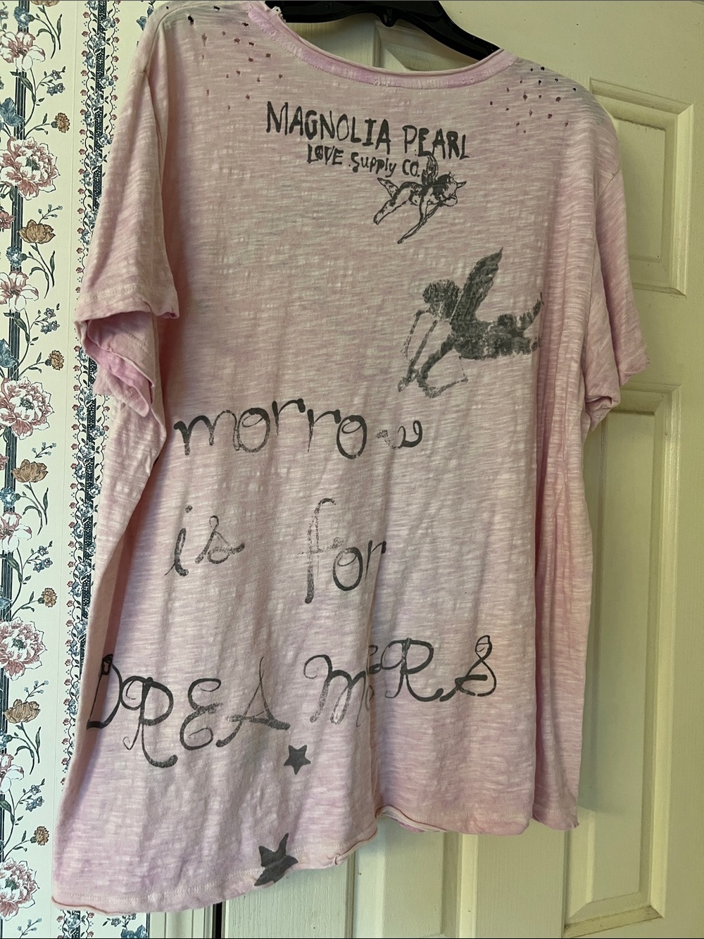 Magnolia Pearl pink top one size *firm price* - Picture 5 of 5